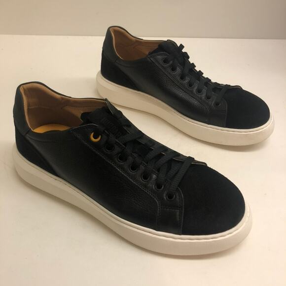 EXCELLENT Samuel Hubbard Sunset Sneaker Black Leather Nubuck M 8 / W 10 / EU 41 - Picture 4 of 9